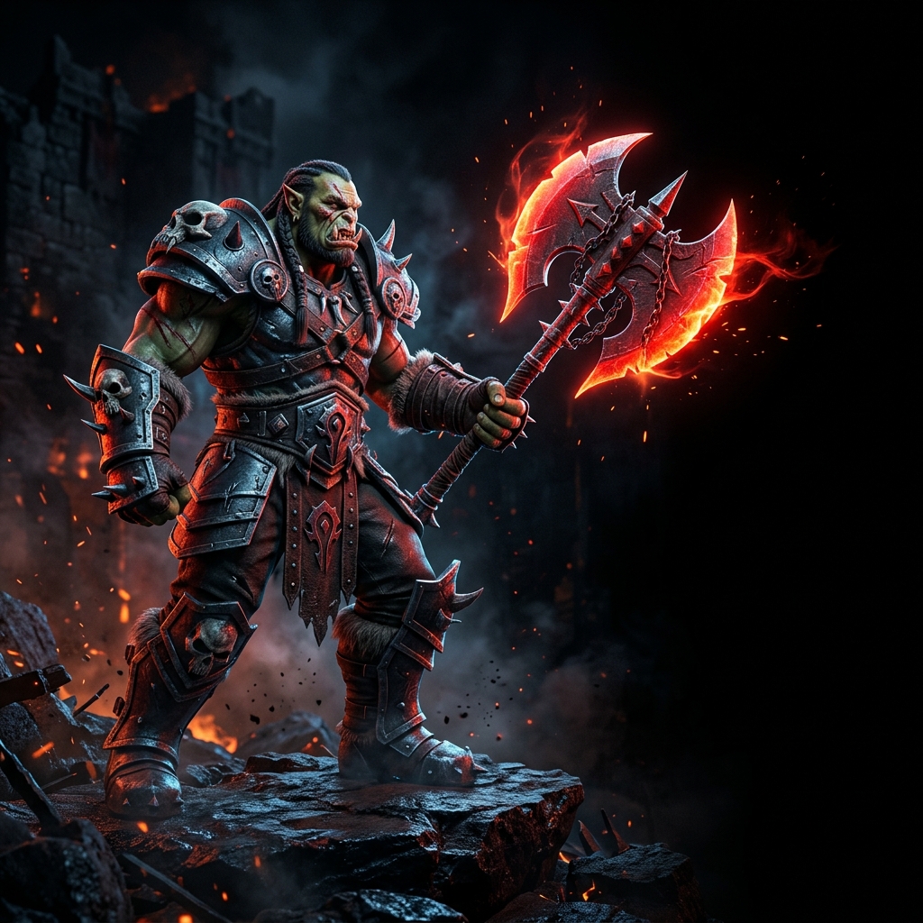 Warcraft 3 Orc Axe